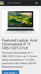 Mobile Screenshot of linux-netbook.com